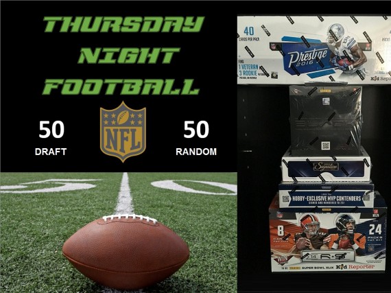 #463 NFL THURSDAY NIGHT FOOTBALL BREAK + JERSEY GIVEAWAY - SPOT 1