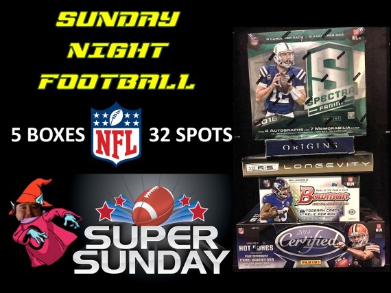 #485 NFL FOOTBALL SPECTRACULAR ORIGINS SUPER SUNDAY BREAK - SPOT 31