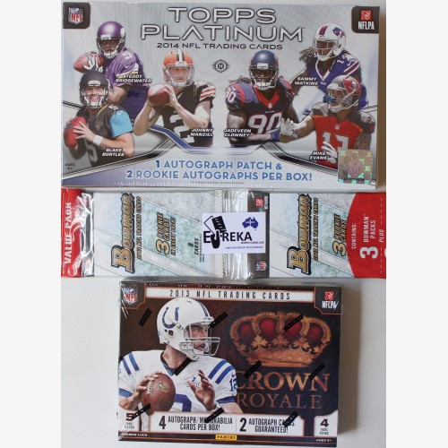 EUREKA SPORTS CARDS BREAK #21 - NFL 2 BOX AND BONUS - SPOT 11