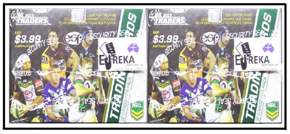 EUREKA SPORTS CARDS NRL BREAK #66 - 2 BOX 2015 ESP TRADERS - SPOT 3