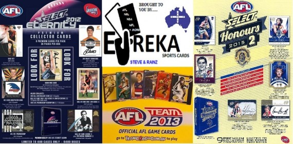 EUREKA SPORTS CARDS AFL BREAK #89 -  ETERNITY HONOURS2 BREAK - SPOT 10