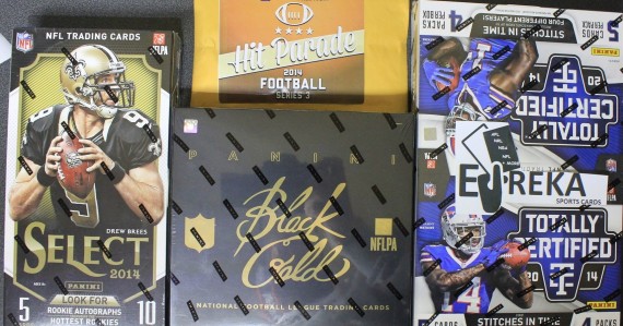 EUREKA SPORTS CARDS NFL 3 BOX  BREAK #115 - SPOT 6