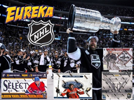 #249 EUREKA SPORTS CARDS NHL 4 BOX BREAK - SPOT 1