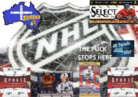 #289 EUREKA SPORTS CARDS NHL  THE PUCK STOPS HERE BREAK - SPOT 29