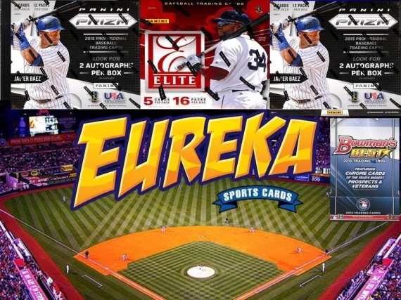 #336 EUREKA SPORTS CARDS MLB BASEBALL 4 BOX BREAK - SPOT 19