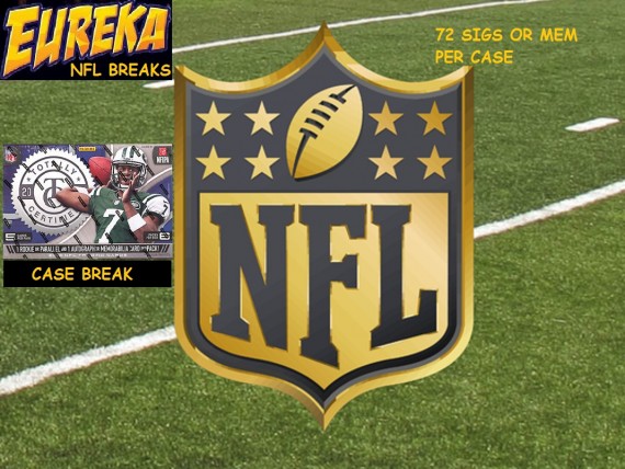 #339 EUREKA SPORTS CARDS NFL 2013 TOTALLY CERT CASE BREAK  - SPOT 10