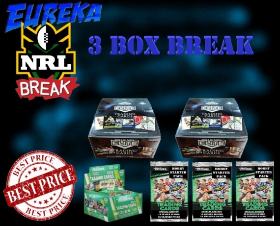 #1082 EUREKA SPORTS CARDS NRL 3 BOX BREAK - SPOT 2