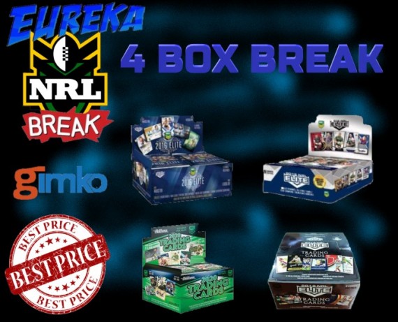 #1327 EUREKA NRL 4 BOX BREAK - SPOT 4