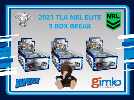 #1620 EUREKA NRL 2021 TLA ELITE 3 BOX BREAK - SPOT 1