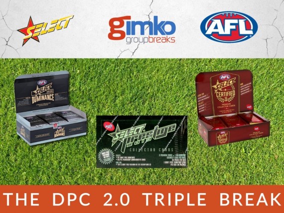 #1282 AFL FOOTBALL THE DPC 2.0 TRIPLE BOX BREAK - SPOT 9