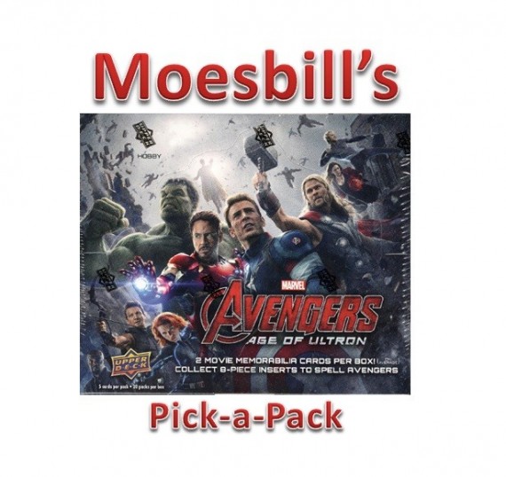 Moesbill Break #73 - AVENGERS: AGE OF ULTRON Pick-a-Pack Break - Spot 4