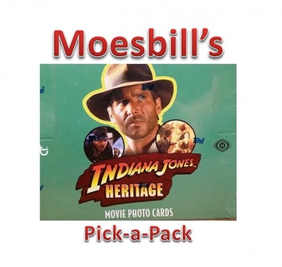Moesbill Break #74 - INDIANA JONES HERITAGE Pick-a-Pack Break - Spot 10