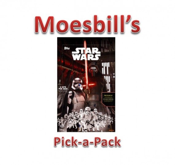 Moesbill Break #76 - The Force Awakens Series 1 Hobby Box Pick-a-Pack Break - Spot 7