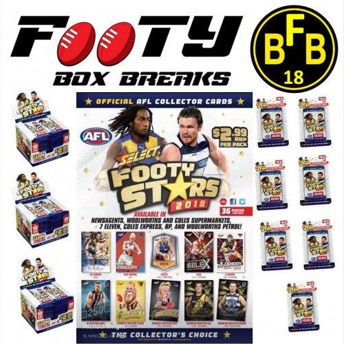 #827 AFL 2018 FOOTY STARS CAN I PLEASE HAVE SOME MORE BREAK - SPOT 14