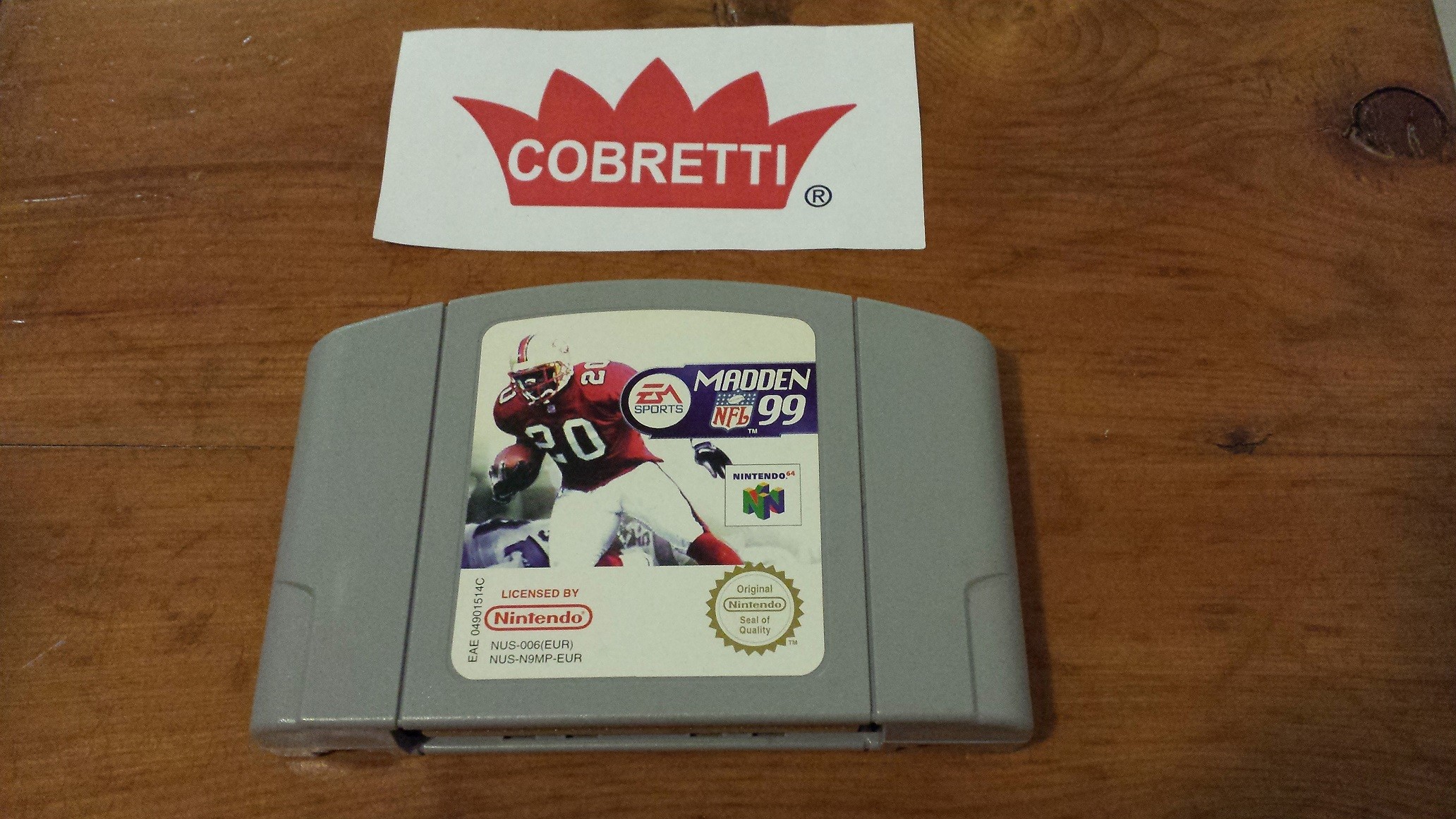 Madden 99 Cart Nintendo 64 N64 PAL