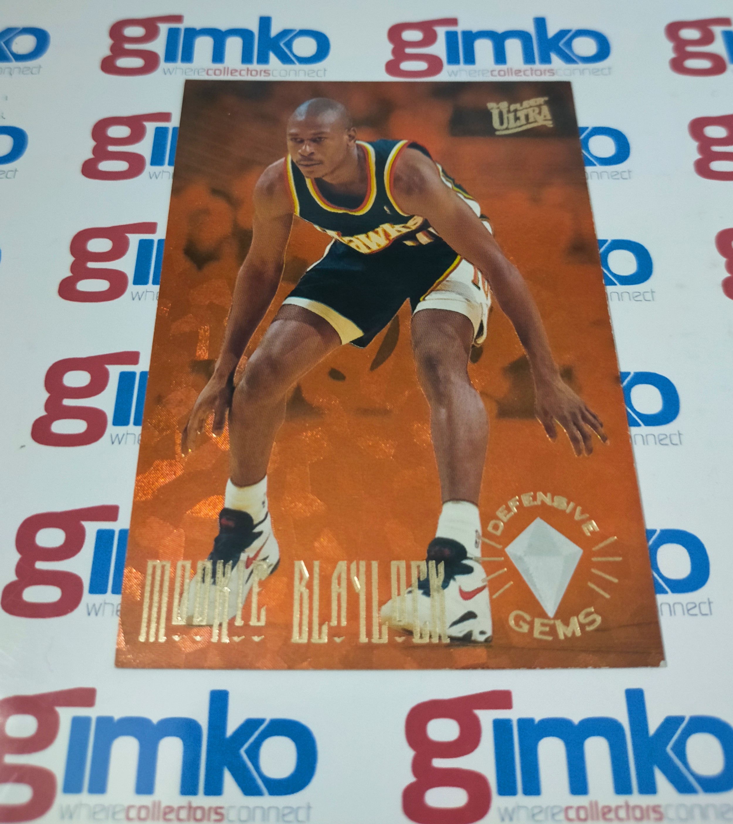 1994 Fleer Ultra # 2 Mookie Blaylock Atlanta Hawks (Bas