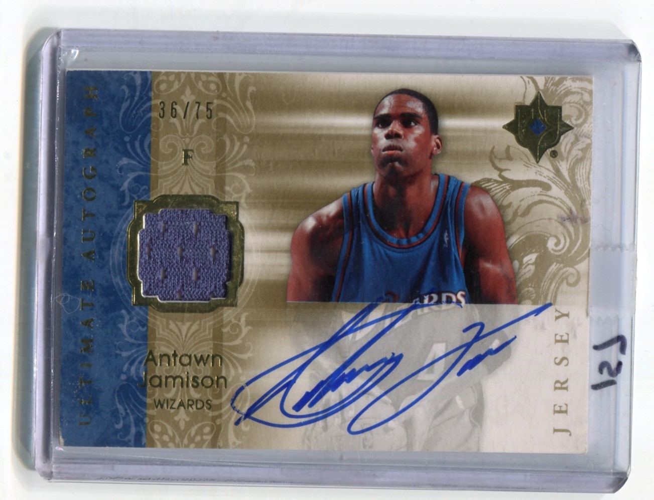 2006-07 Ultimate Collection Autographs Jerseys #AUJA Antawn Jamison 36/ ...